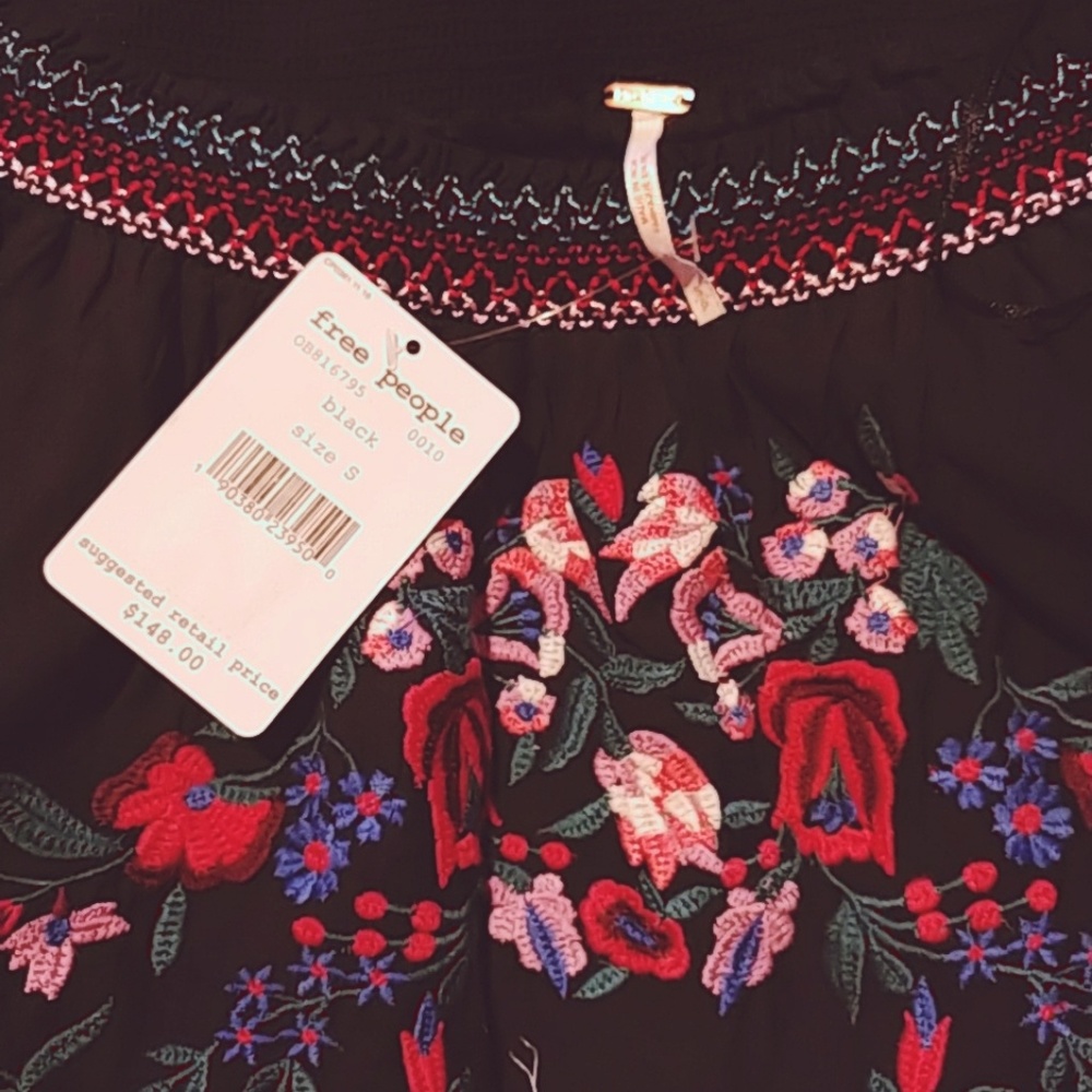 Free People | Sunbeams Embroidered Mini Dress - Picture 2 of 2